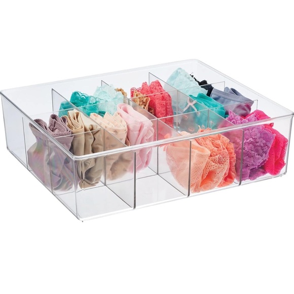 Plastic 12 Compartment Divided Drawer and Closet Storage bin - Picture 8 of 8